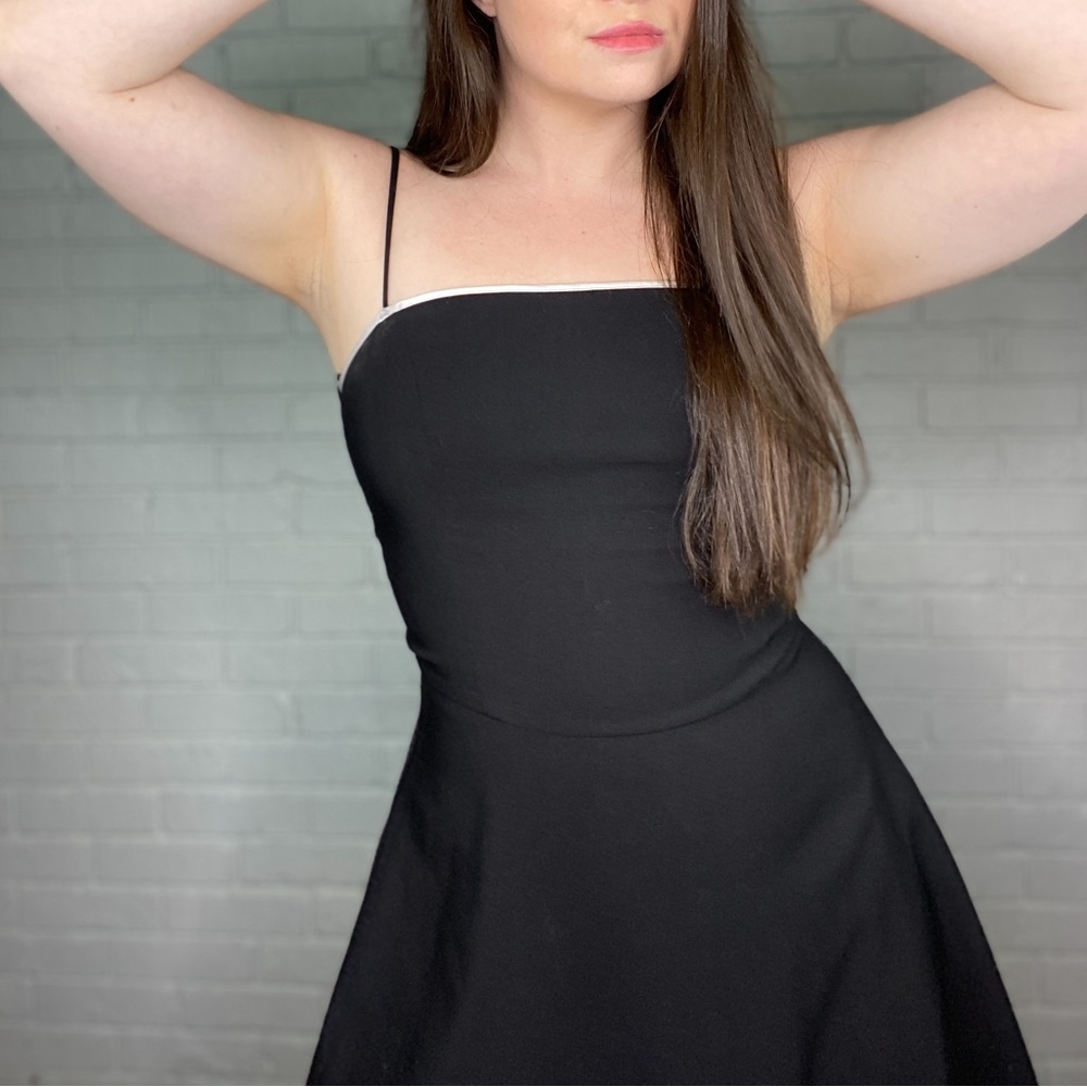 Vintage Y2K Party Dress with Tulle Hem by Steppin’ Out - Picture 9 of 13